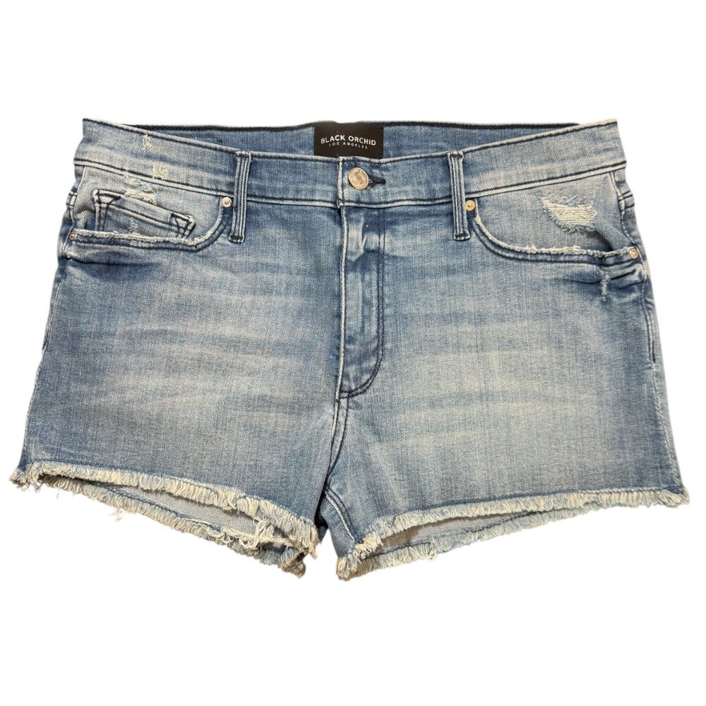 Black Orchid‎ Luxury Soft Jean Shorts Womens NWT